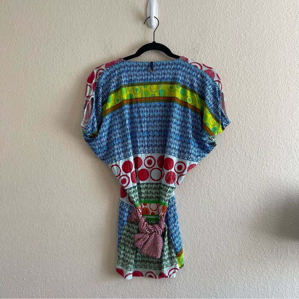 Save The Queen Patchwork Pattern Colorful Maximal… - image 2